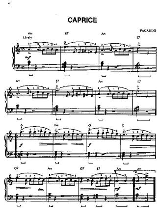 First page of Caprice