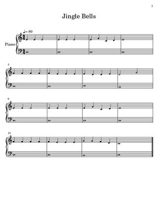 First page of Jingle Bells